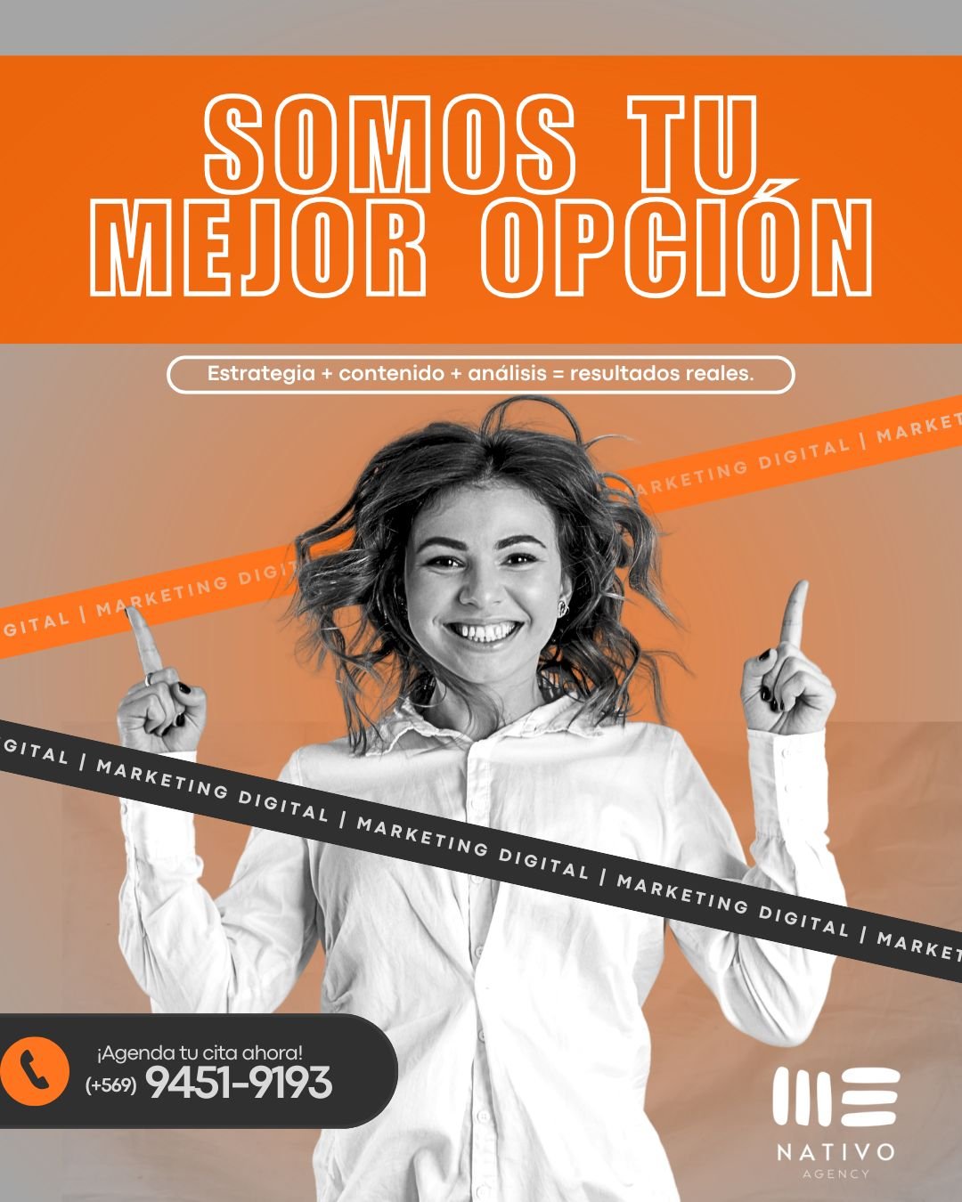 Identidad y contenido para Nativo Agency